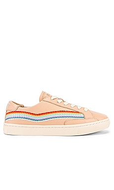 rainbow wave sneakers