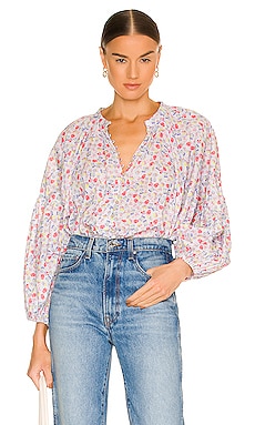Long Sleeve Flowy Button Up Something Navy