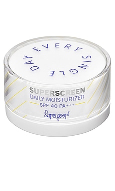 фото Солнцезащитный увлажняющий крем superscreen daily moisturizer spf 40 - supergoop!