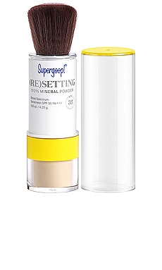 Product image of Supergoop! (Re)setting 100% Mineral Powder SPF 35. Click to view full details