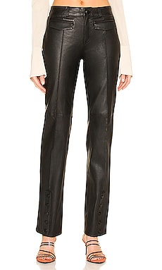 Kelsey Leather Pant Song of Style