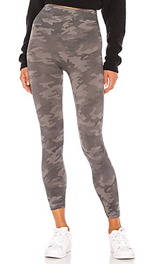 SPANX Cropped Look At Me Now Legging in Sage Camo