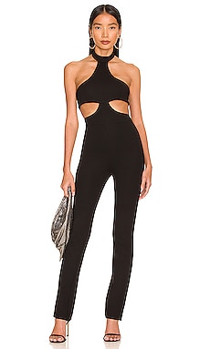 Product image of superdown Piper Halter Jumpsuit. Click to view full details