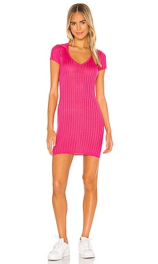 фото Mariella ribbed mini dress - superdown