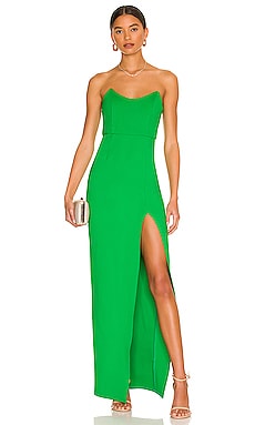 Megan Racer Back Dress in Green. Revolve Women Clothing Dresses Maxi Dresses 