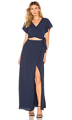 

Платье casey - superdown, Синий, С вырезом