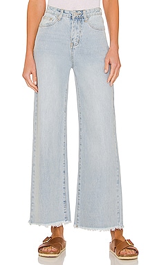 Product image of superdown Lucy Crop Flare Jeans. Click to view full details