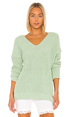 superdown Christie Pullover Sweater in Mint | REVOLVE