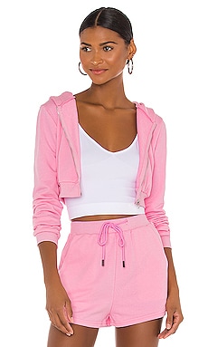 фото Danna crop hoodie - superdown