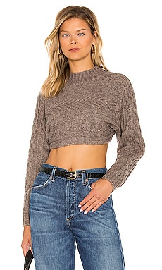 Mila Ultra Crop Sweater superdown $78 BEST SELLER