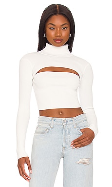 Product image of superdown Tasha Cut Out Sweater. Click to view full details