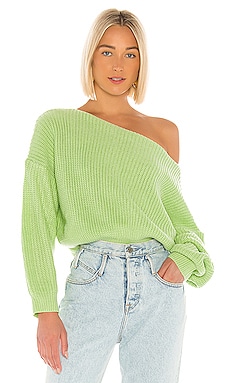 Long Sleeve Pointelle Knitted Sweater- MInt – The Pulse Boutique