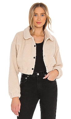 фото Nancy teddy bomber jacket - superdown