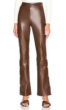 Product image of superdown Paloma Buttoned Pant. Click to view full details