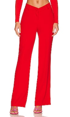 Product image of superdown Wendy Angled Front Pant. Click to view full details