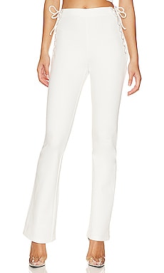 Product image of superdown Jeneh Lace Up Pants. Click to view full details