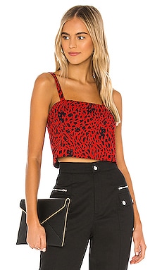 

Genille tie back top - superdown, Red, Casual