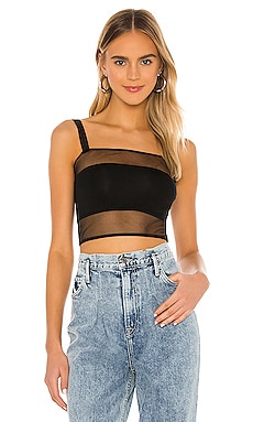 superdown Tori Cut Out Bodysuit in Black