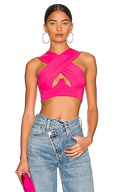 Product image of superdown Kacie Cross Over Top. Click to view full details