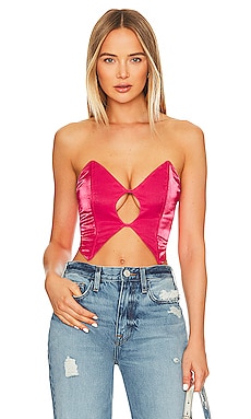 Product image of superdown Clara Cut Out Top. Click to view full details