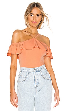 

Боди с рюшами callie - superdown, Peach, Боди