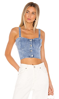 levi corset top