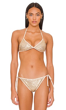 Chantell Sequin Bikini Top superdown $24 (FINAL SALE) 