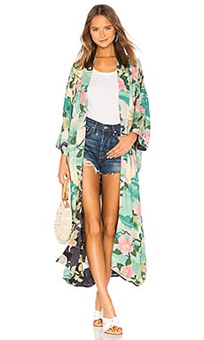 Nightingale reversible deals maxi kimono