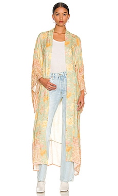 Butterfly Maxi Robe SPELL $229 Sustainable