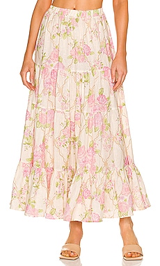 Rose Garden Tiered Skirt SPELL $279 Sustainable