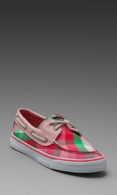 Pink and green best sale sperrys