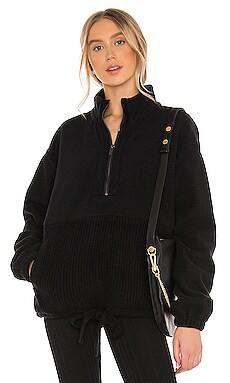 Splendid Boulder Half Zip in Black | REVOLVE