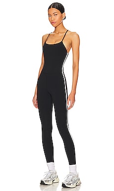 $115 Womens Size XL Nike Yoga Dri-Fit Luxe 5 Jumpsuit Black DX1725-010