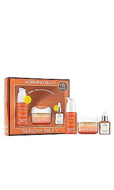 Morning Buzz Vitamin C Trio Skincare Kit Sunday Riley