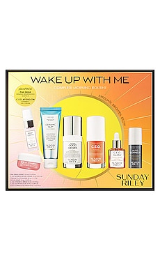Wake Up With Me Complete Brightening Morning Routine Set Sunday Riley $95 