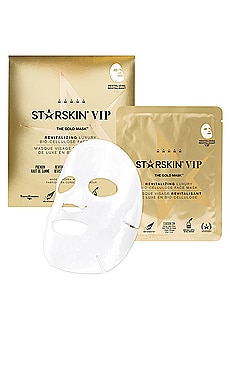 VIP The Gold Bio-Cellulose Second Skin Face Mask STARSKIN $16 