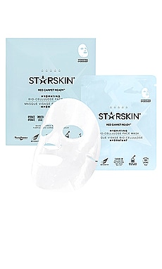 Red Carpet Ready Hydrating Bio-Cellulose Second Skin Face Mask STARSKIN