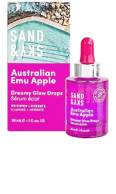 Emu Apple Dreamy Glow Drops Sand & Sky $55 