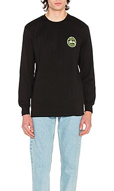 

Футболка vintage dot - Stussy, Черный, Длинные рукава