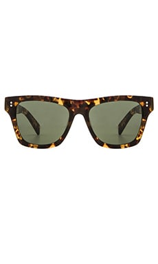 Stussy Norton Sunglasses in Tortoise-Hua/Green | REVOLVE