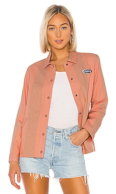 

Куртка etta - Stussy, Розовый, Деним