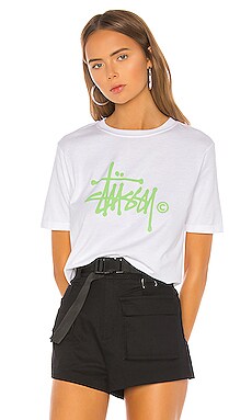 

Футболка - Stussy, Белый, Футболки с рисунком