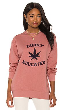 

Свитшот highly educated - Sugarhigh Lovestoned, Розовый, Свитшоты и худи