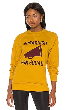 

Свитшот pom squad - Sugarhigh Lovestoned, Желтый, Свитшоты и худи