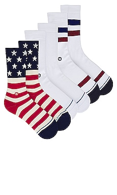 The Americana 3 Pack Sock Stance