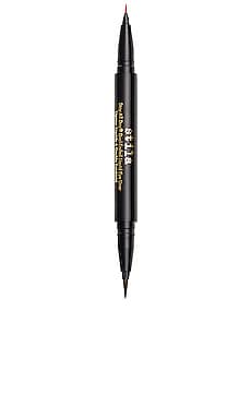 Product image of Stila Stila All Day Dual-Ended Liquid Eye Liner in Amber/Dark Brown. Click to view full details