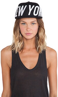 Stampd Big NY Hat in Black REVOLVE