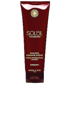Organic Sunless Tanning Creme Soleil Toujours