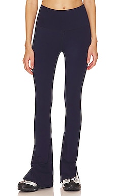 WEWOREWHAT Ribbed Flare Pants