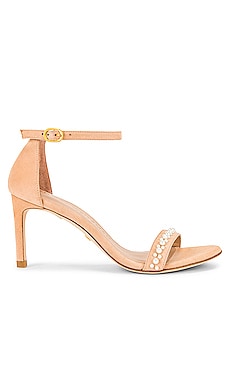 Product image of Stuart Weitzman Nunakedstraight Demipearl Sandal. Click to view full details